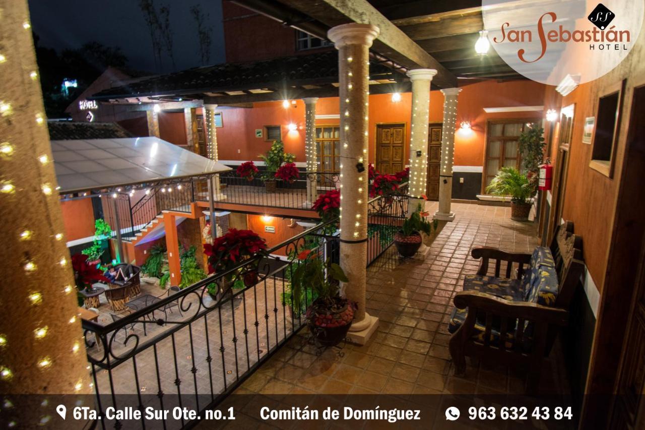Hotel San Sebastian Comitan de Dominguez Exterior photo